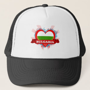 Vintage I Love Bulgaria Trucker Hat