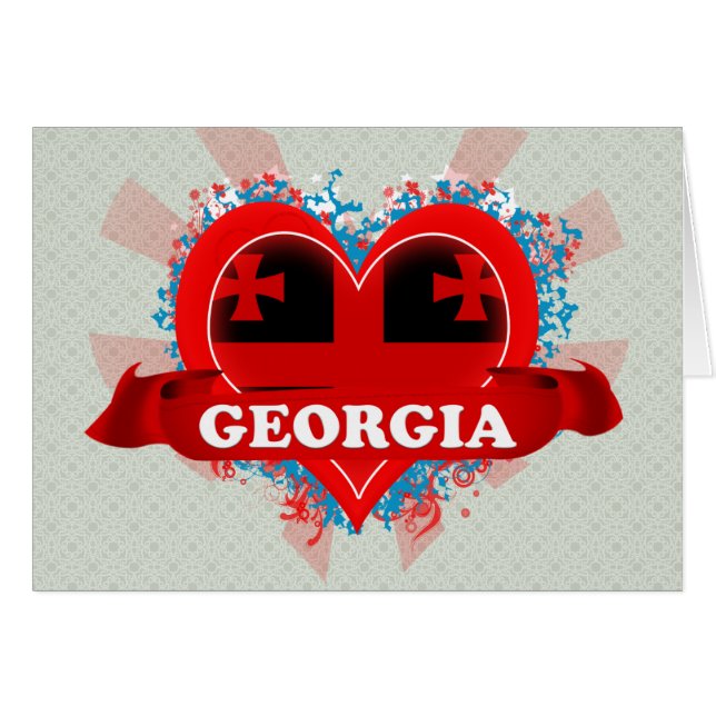 Vintage I Love Georgia (Front Horizontal)
