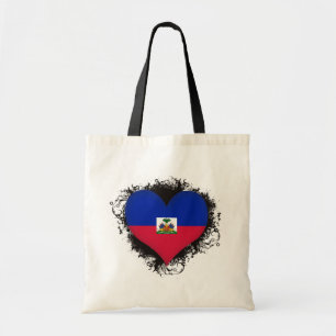 Vintage I Love Haiti Tote Bag