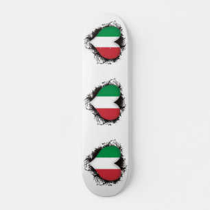 Vintage I Love Italy Skateboard
