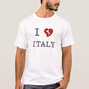 Vintage I Love Italy T-Shirt