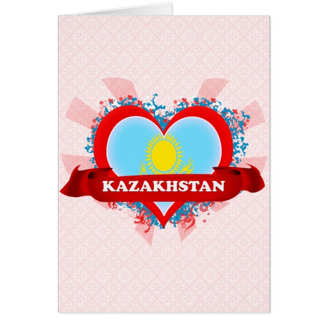 Vintage I Love Kazakhstan (Front)