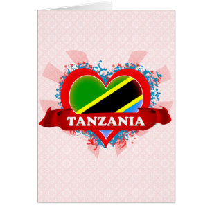 Vintage I Love Tanzania