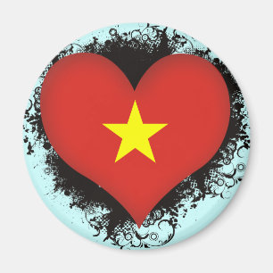 Vintage I Love Vietnam Magnet