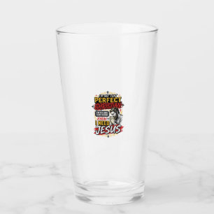 Vintage I Need Jesus Christian T-Shirt Design_1 Glass