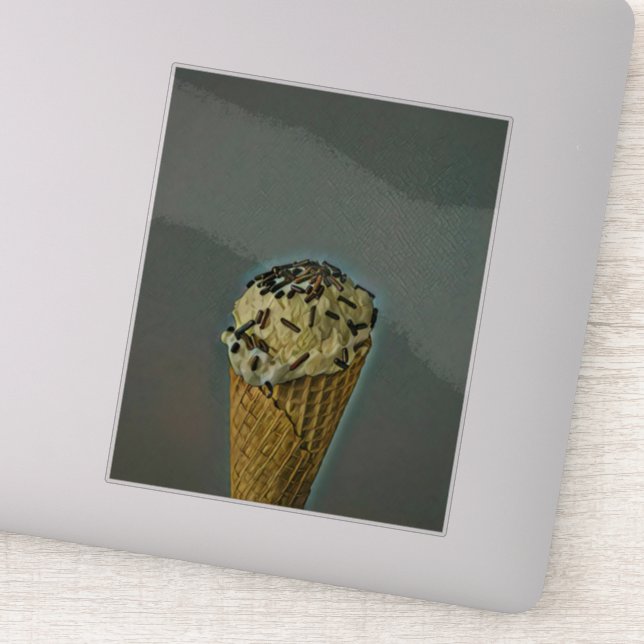 Vintage ice cream art (Detail)
