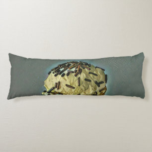 Vintage ice cream art body cushion