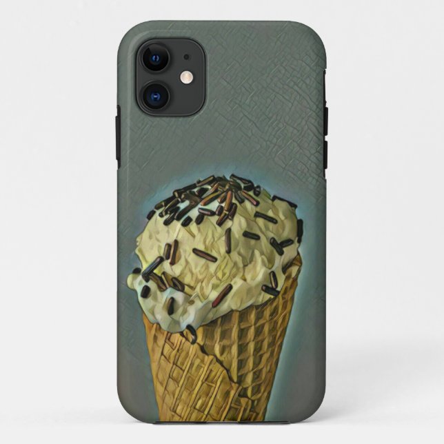 Vintage ice cream art Case-Mate iPhone case (Back)