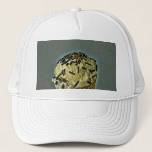 Vintage ice cream art trucker hat