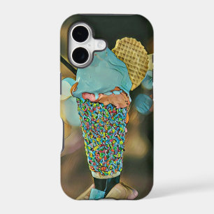 Vintage ice cream artwork