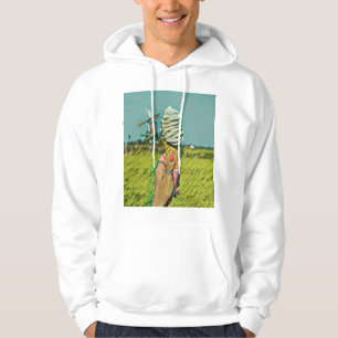 Vintage ice cream artwork hoodie