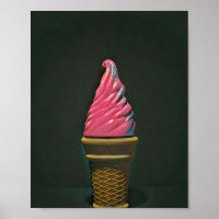 Vintage ice cream cone
