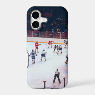 Vintage Ice Hockey Match