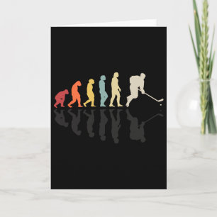 Vintage Ice Hockey Player Sports Game Card