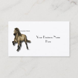 Vintage Icelandic Business Card