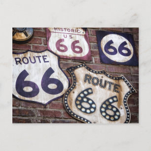 Vintage Iconic Route 66 Postcard