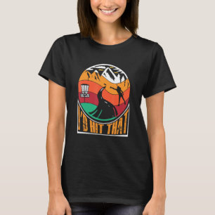Vintage I'd Hit That Disc Golf Golfer For Men Boy T-Shirt