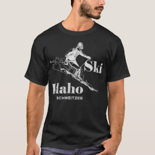 Vintage Idaho Schweitzer Skiing T-Shirt