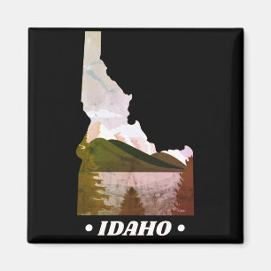 Vintage Idaho State Magnet