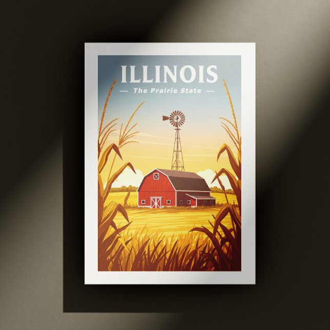 Vintage Illinois Postcard (Creator Uploaded)