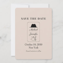 Vintage Illustrated Wedding