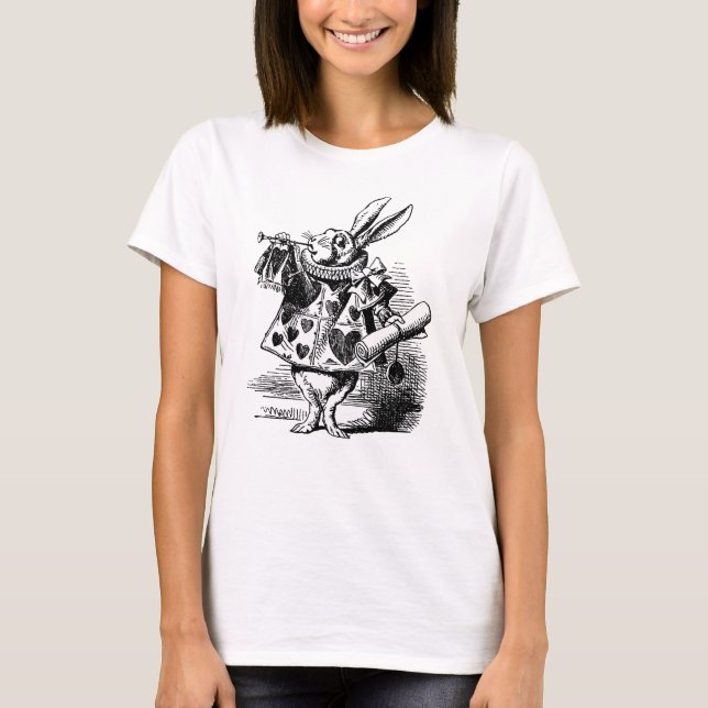 Vintage illustration Alice in Wonderland T-Shirt (Front)
