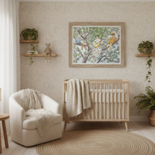 Vintage Illustration by Elsa Beskow  Poster