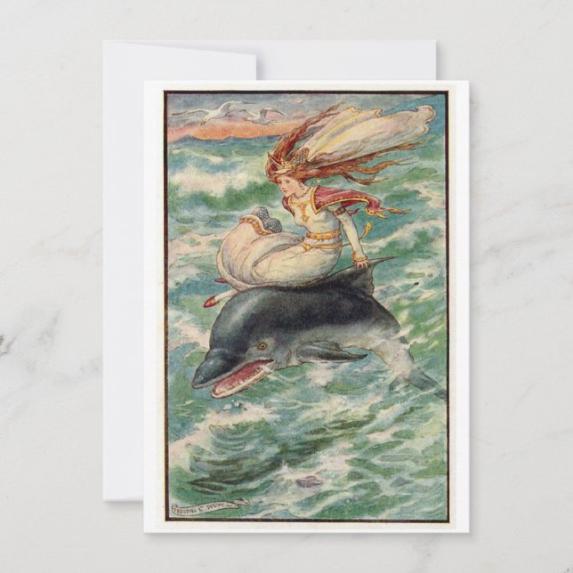 Vintage Illustration by Frank C. Pape   (Front)