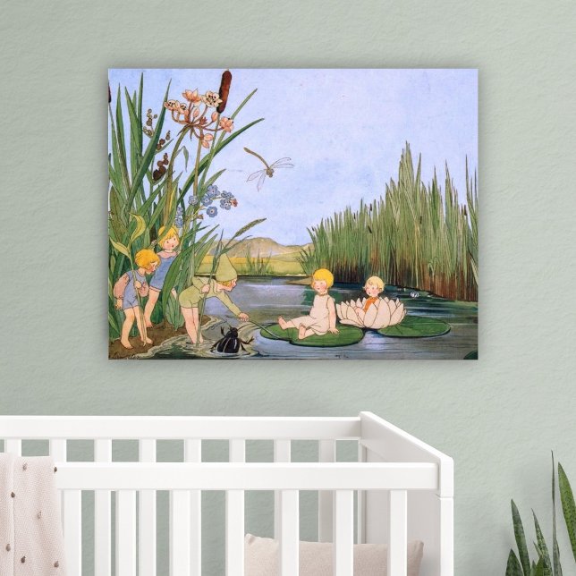 Vintage Illustration by Freddie Langeler Poster (Creator Uploaded)