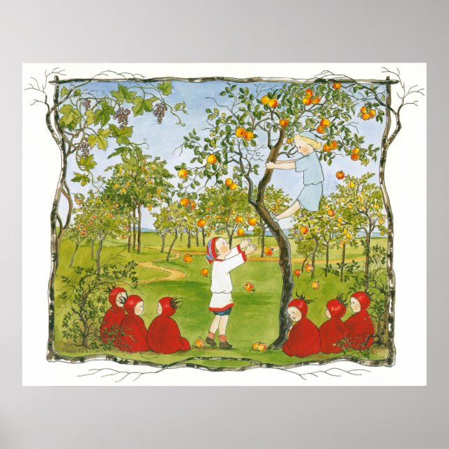 Vintage Illustration by Sibylle Von Olfers  Poster (Front)