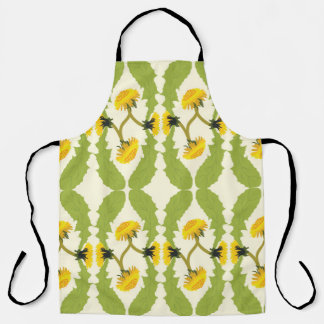 vintage illustration decorative seamless pattern w apron