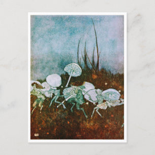 Vintage Illustration Edmund Dulac Tempest Postcard