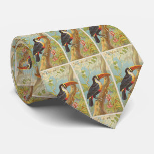 Vintage Illustration of a Toucan (1889) Tie