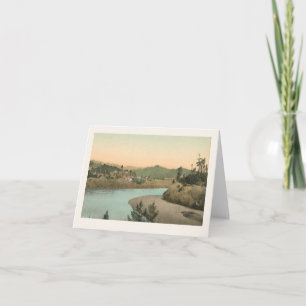 Vintage Illustration of Guerneville, Ca Thank You Card