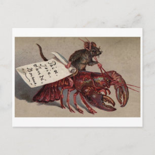Vintage Illustration Postcard
