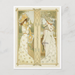 Vintage Illustration Postcard