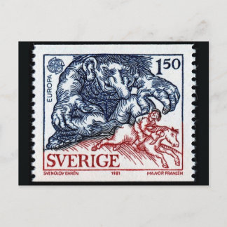 Vintage Illustration Postcard