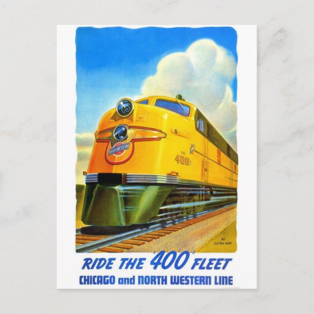 Vintage Illustration Postcard (Front)