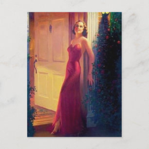 Vintage Illustration Postcard