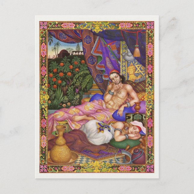 Vintage Illustration Postcard (Front)