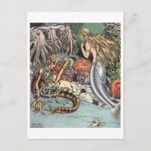 Vintage Illustration Postcard