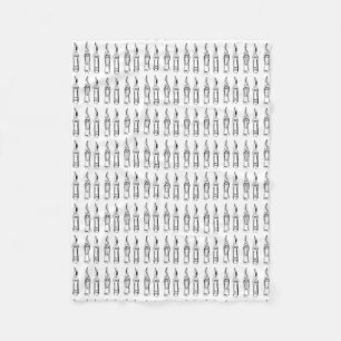 VINTAGE ILLUSTRATION Pruners Blanket