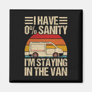 Vintage I'm Staying In Tha Van Phasmophobia Men Wo Magnet
