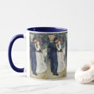 Vintage Impressionism Art, Country Dance by Renoir Mug