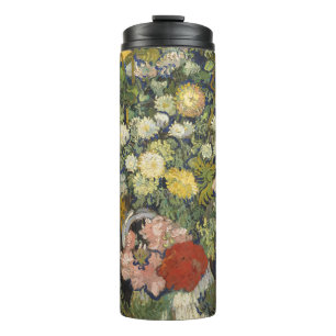 Vintage Impressionist Floral Bouquet Van Gogh Thermal Tumbler