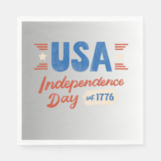 Vintage Independance Day Napkin