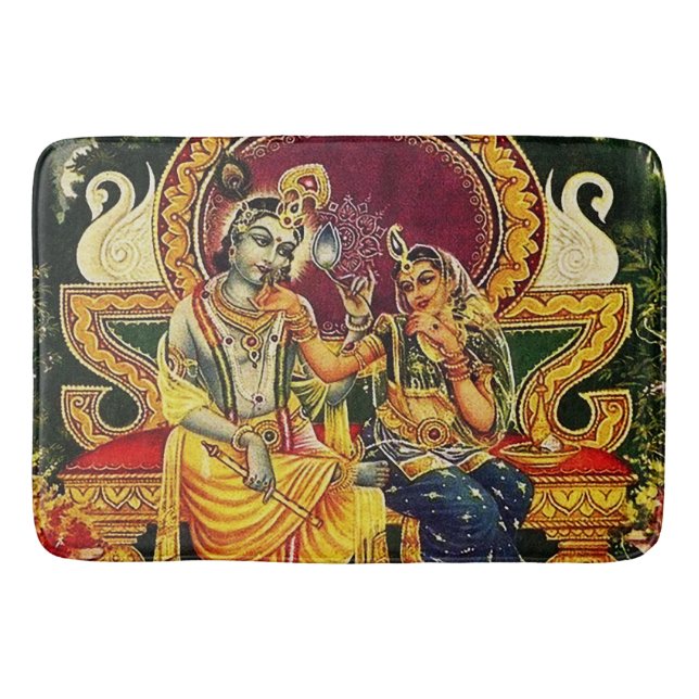 Vintage india bath mat (Front)