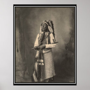 Vintage indian : Little Chief, Arapahoe - Poster