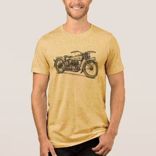 Vintage Indian Motorcycle Tri-Blend Shirt
