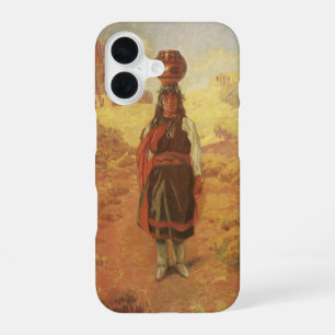 Vintage Indian Water Carrier by EW Rollins iPhone 16 Case